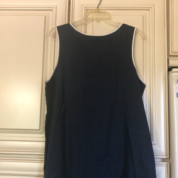 NWT Navy Sundress w/ Top - Picture 4 of 6
